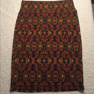 Lularoe Cassie, leaf pattern, NWOT